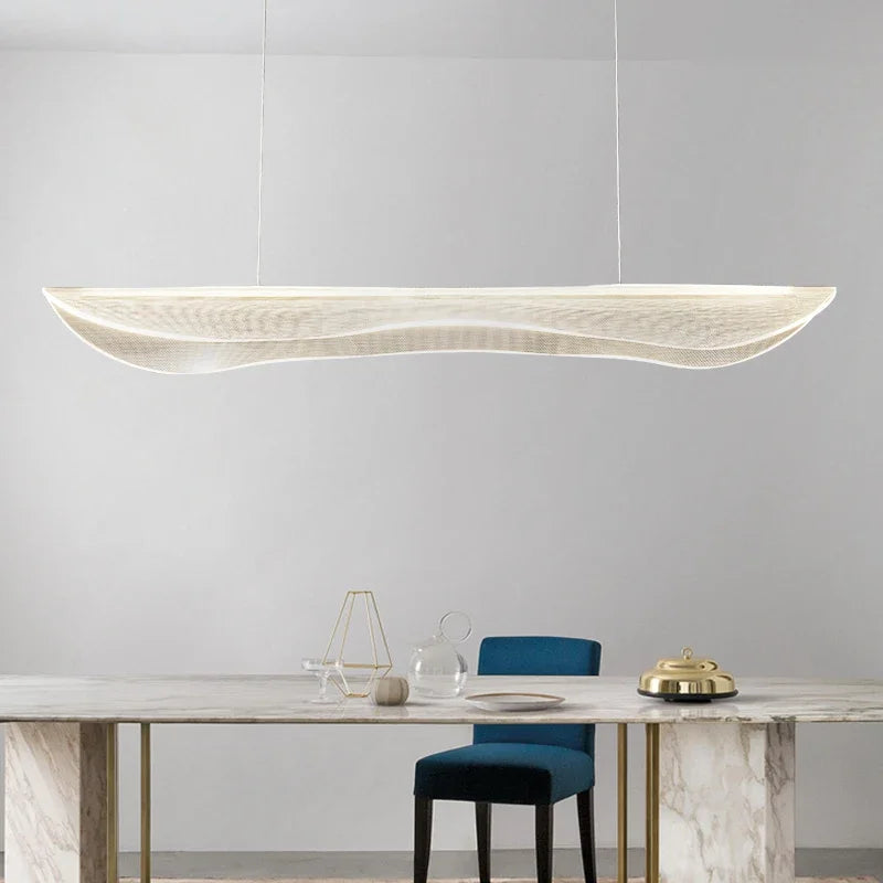 Contemporary Irregular Acrylic LED Chandeliers - Illuminate and Elevate Your Living and Dining Spaces