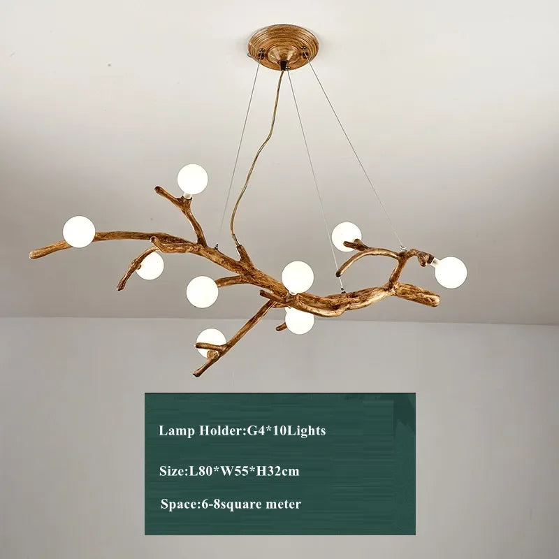 Contemporary Branches LED Chandeliers - Minimalist Lighting for Living Spaces and More