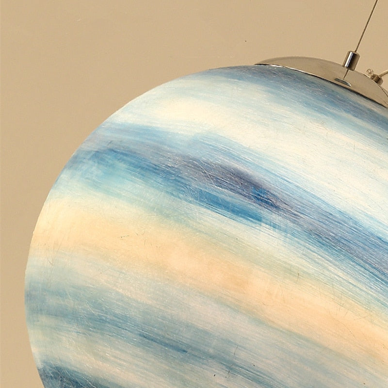 Ava's Galaxy Nordic Planet Acrylic Pendant Light