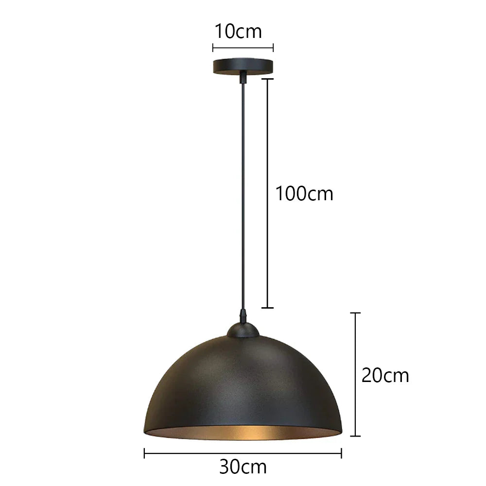 Ava's Retro Pendant Light
