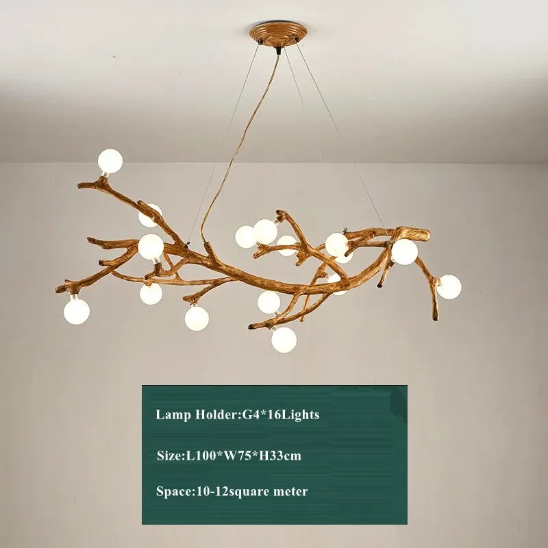 Contemporary Branches LED Chandeliers - Minimalist Lighting for Living Spaces and More