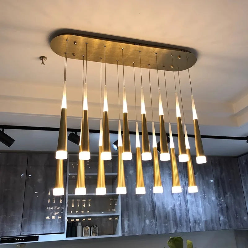 Contemporary Indoor Pendant Lights - Stylish Ceiling Lamp for Dining Rooms and Home Decor