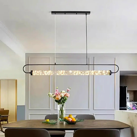Elegant Chandelier for Dining Room - Stylish Pendant Lighting Fixture for Indoor Decor
