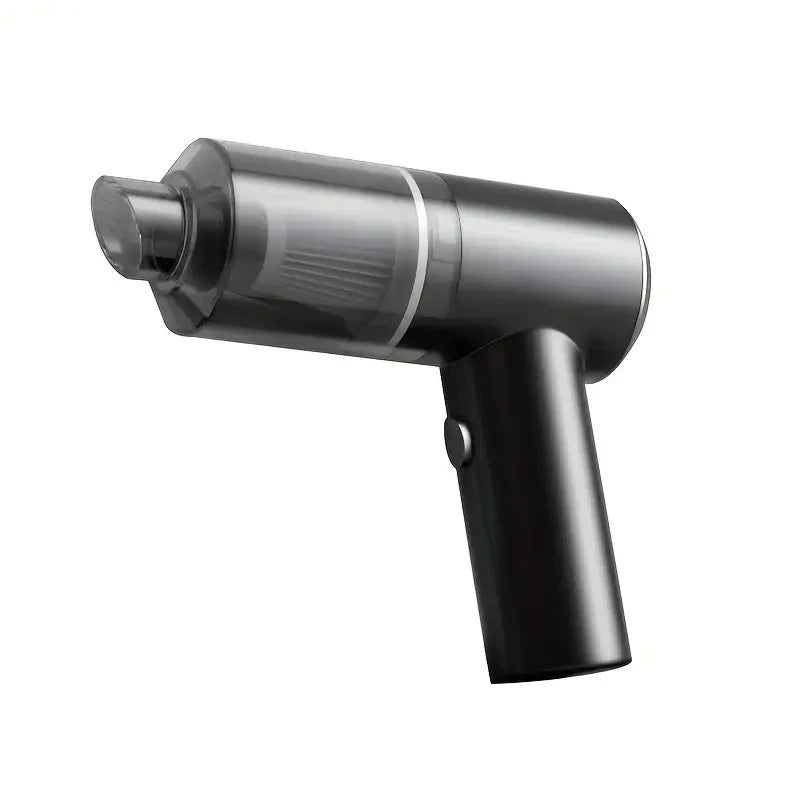 6KPa Cordless Handheld Vacuum Cleaner, 2000mAh Dual Battery, Wet & Dry Cleaning, Compact ABS Design, Transparent Dust Cup, USB R