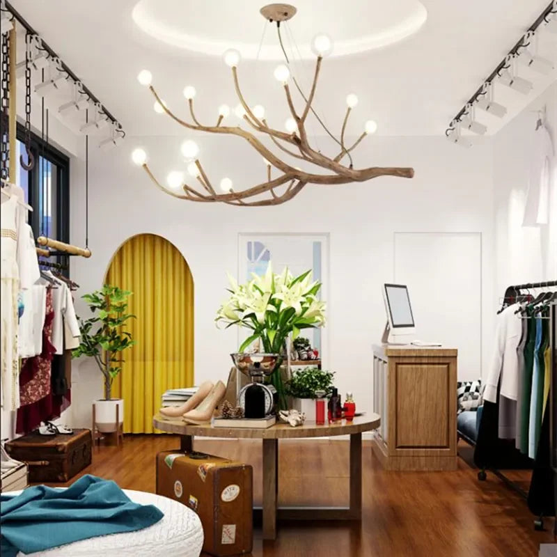 Contemporary Branches LED Chandeliers - Minimalist Lighting for Living Spaces and More