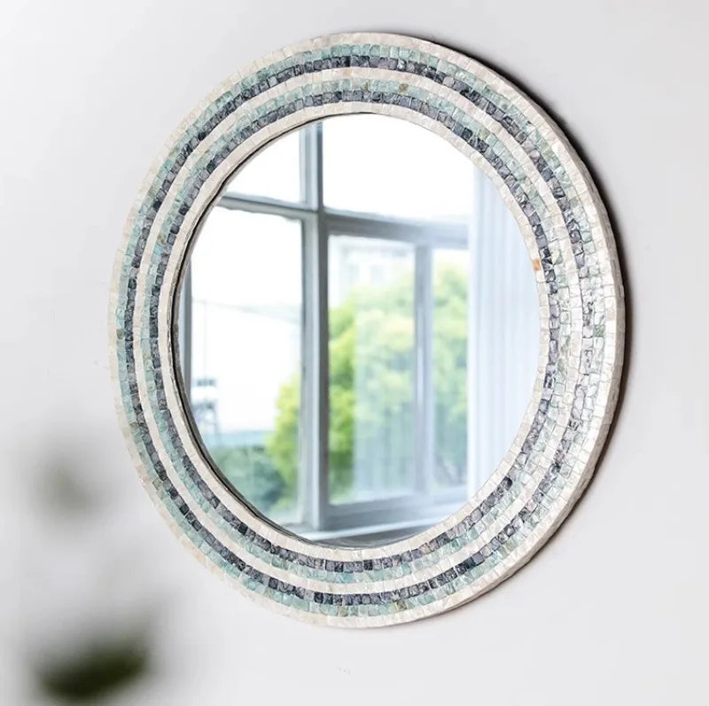 Wall Hanging Decorative Mirrors Living Room Glass Bedroom Decorative Mirrors Bathroom Aesthetics Makeup Mirror Room Decor