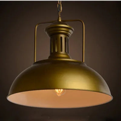 Vintage Country Loft Pendant Light - Illuminate Your Villa, Cafe, Bookstore, or Pub with Industrial Elegance