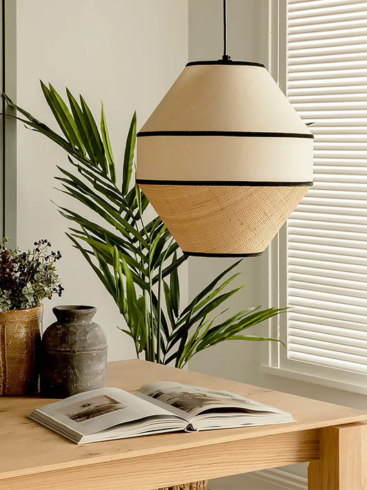 Bohemia Wabi Sabi Handmade Rattan Pendant Lamps - A New Design for Versatile Spaces
