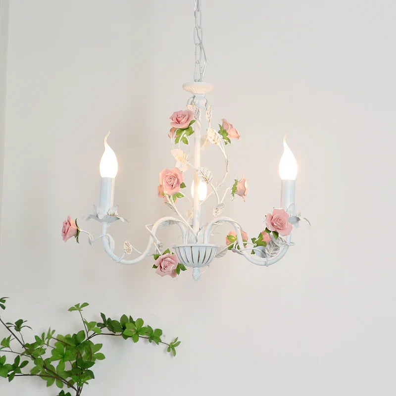 Charming Pastoral Style Chandelier - American Country Kid Chandeliers for Living Rooms, Bedrooms, Dining Rooms, and Children's Rooms