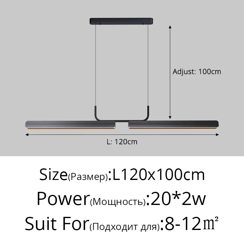 Contemporary LED Pendant Lamp - Designer Lighting for Dining, Kitchen, and Coffee Table Decor