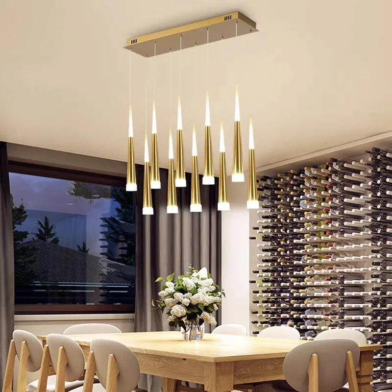 Contemporary Indoor Pendant Lights - Stylish Ceiling Lamp for Dining Rooms and Home Decor
