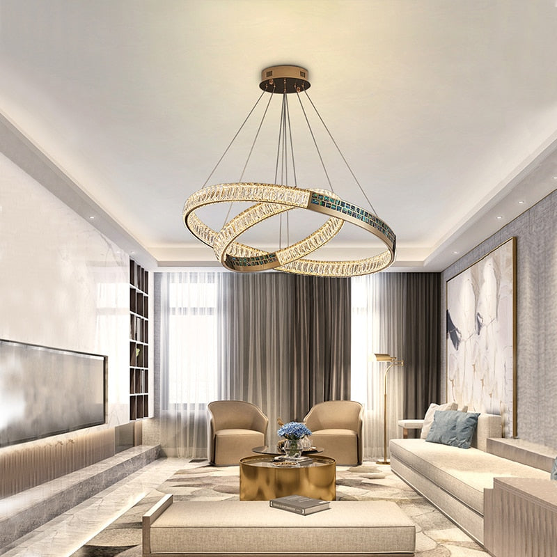 Evelyn's Elegance Chandelier - Chic Wall/Pendant Light with Luxurious Shell Design