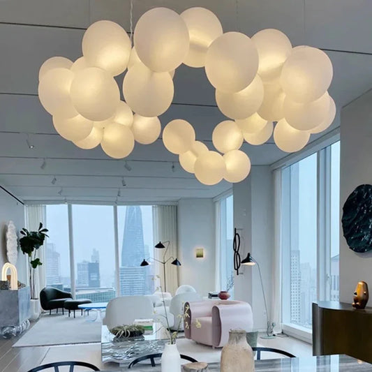 Elegant Nordic Pendant Chandelier - Contemporary Lighting for Dining and Living Spaces