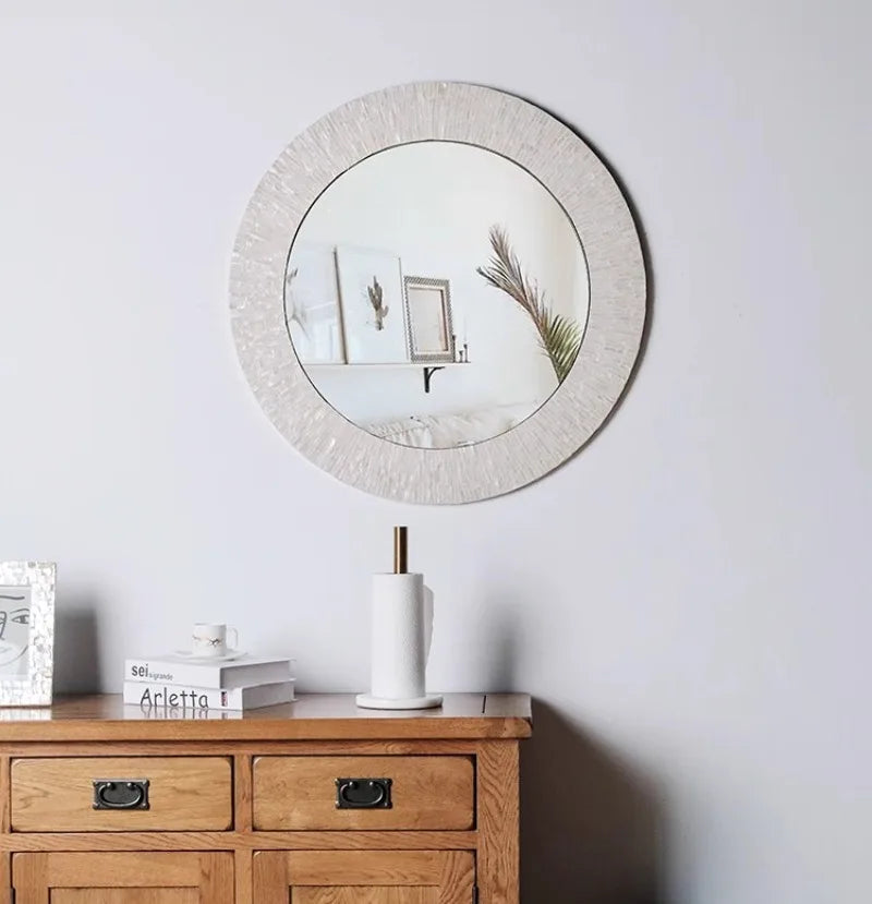 Wall Hanging Decorative Mirrors Living Room Glass Bedroom Decorative Mirrors Bathroom Aesthetics Makeup Mirror Room Decor