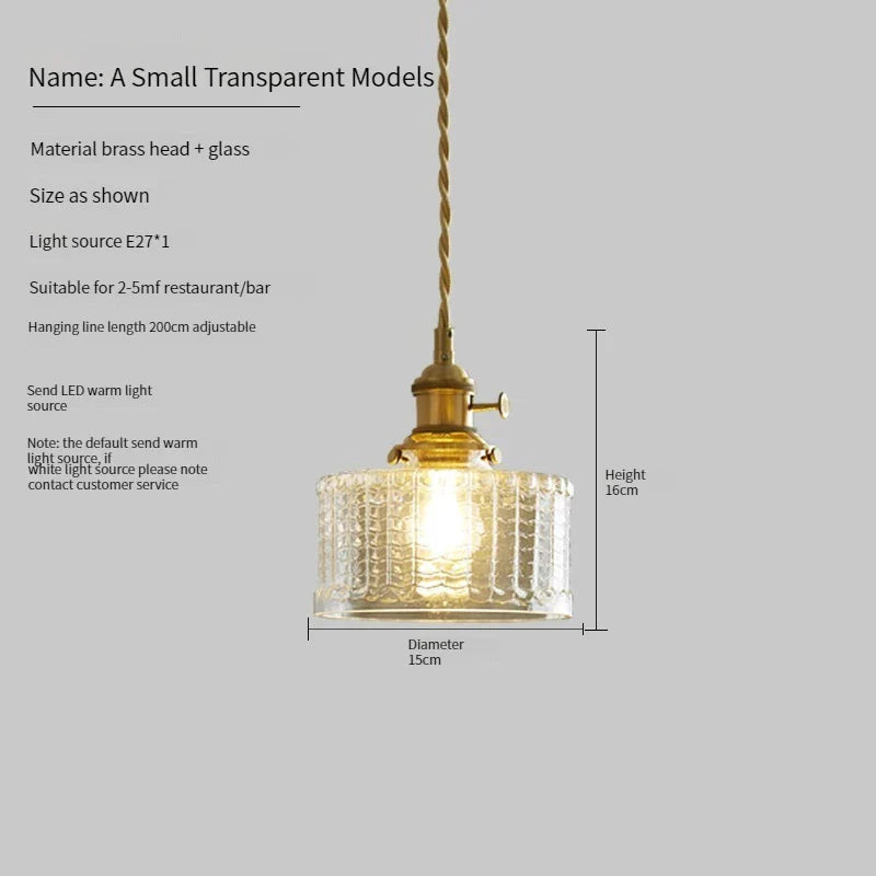 Vintage Brass Green Glass Pendant Light - Illuminate Your Dining Room, Bar, or Bedroom with Scandinavian Elegance