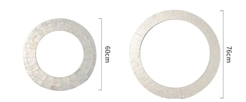 Wall Hanging Decorative Mirrors Living Room Glass Bedroom Decorative Mirrors Bathroom Aesthetics Makeup Mirror Room Decor