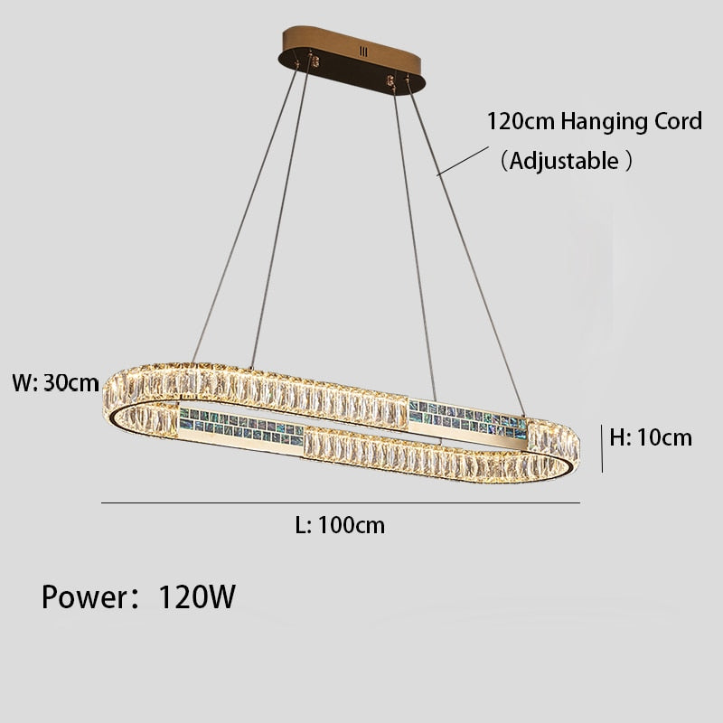 Evelyn's Elegance Chandelier - Chic Wall/Pendant Light with Luxurious Shell Design