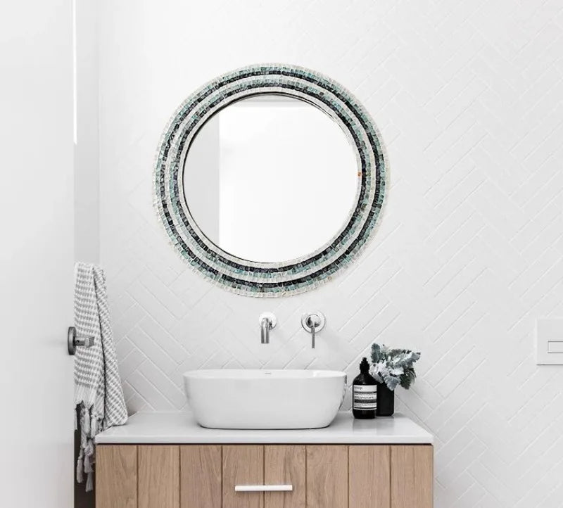 Wall Hanging Decorative Mirrors Living Room Glass Bedroom Decorative Mirrors Bathroom Aesthetics Makeup Mirror Room Decor