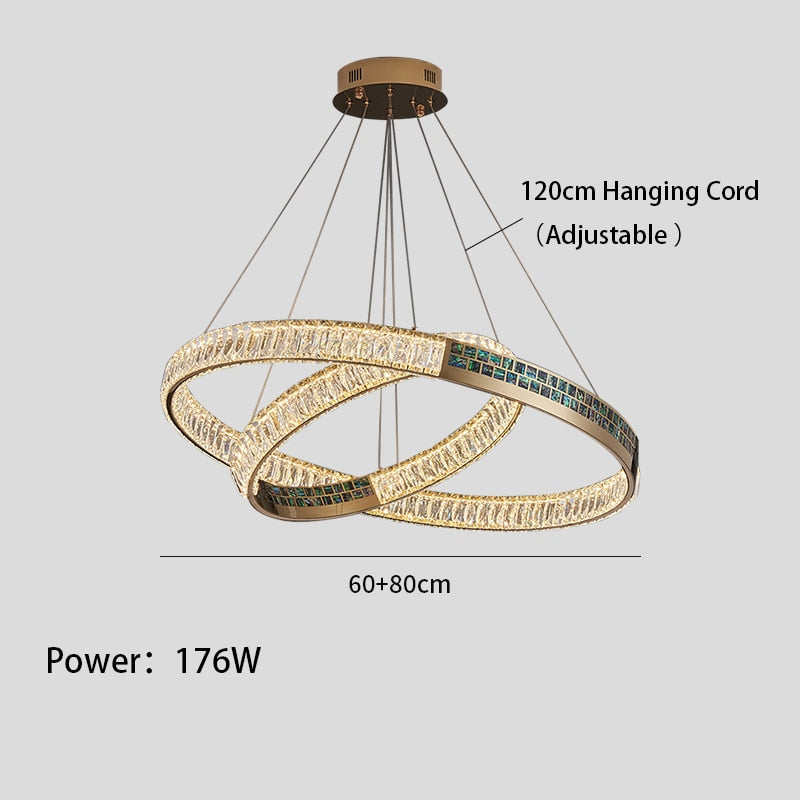 Evelyn's Elegance Chandelier - Chic Wall/Pendant Light with Luxurious Shell Design