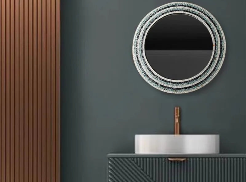 Wall Hanging Decorative Mirrors Living Room Glass Bedroom Decorative Mirrors Bathroom Aesthetics Makeup Mirror Room Decor