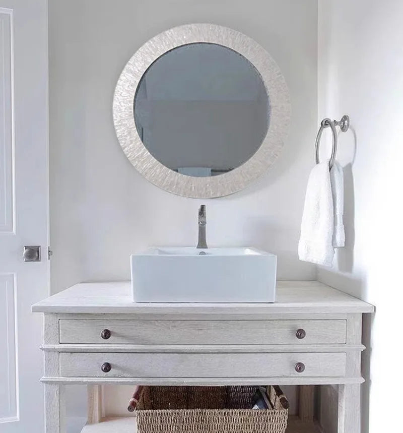 Wall Hanging Decorative Mirrors Living Room Glass Bedroom Decorative Mirrors Bathroom Aesthetics Makeup Mirror Room Decor