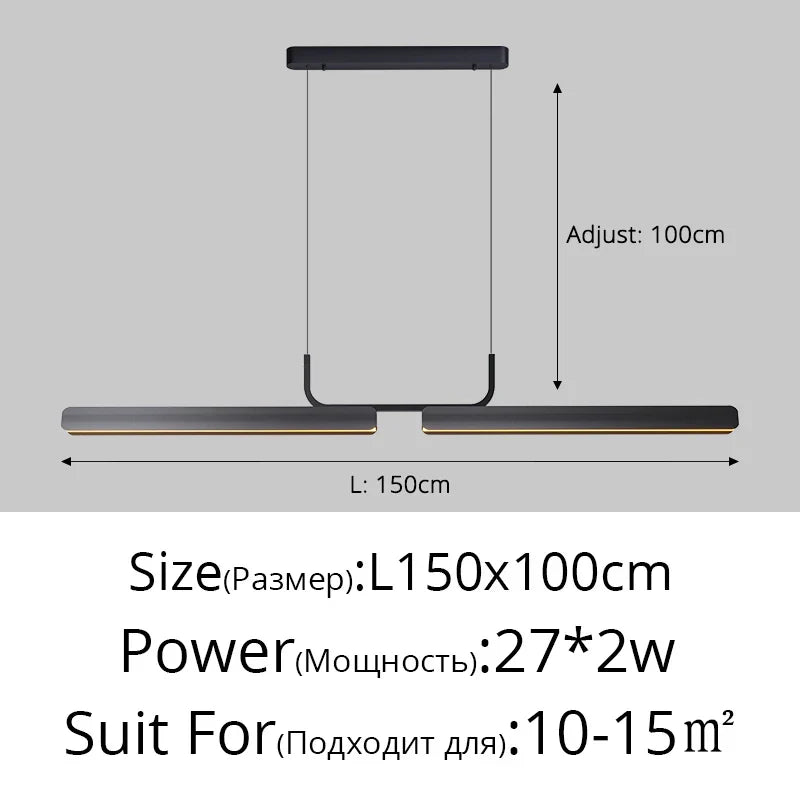 Contemporary LED Pendant Lamp - Designer Lighting for Dining, Kitchen, and Coffee Table Decor
