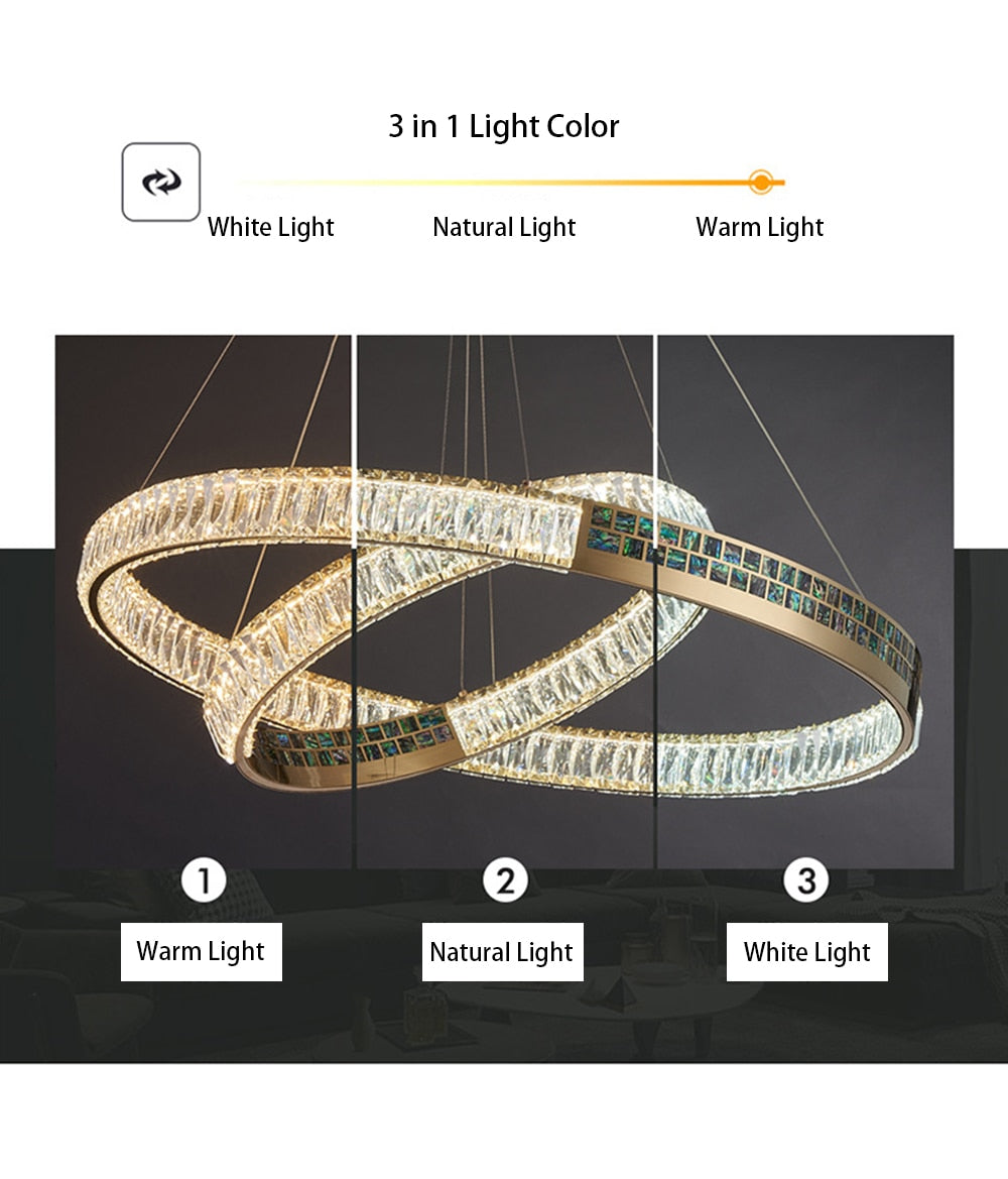 Evelyn's Elegance Chandelier - Chic Wall/Pendant Light with Luxurious Shell Design