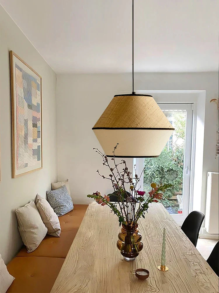 Bohemia Wabi Sabi Handmade Rattan Pendant Lamps - A New Design for Versatile Spaces