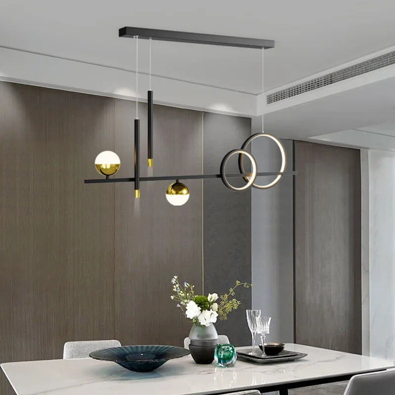 Elegant Restaurant Pendant Lamp - Modern Nordic Design for Dining Tables and Bars