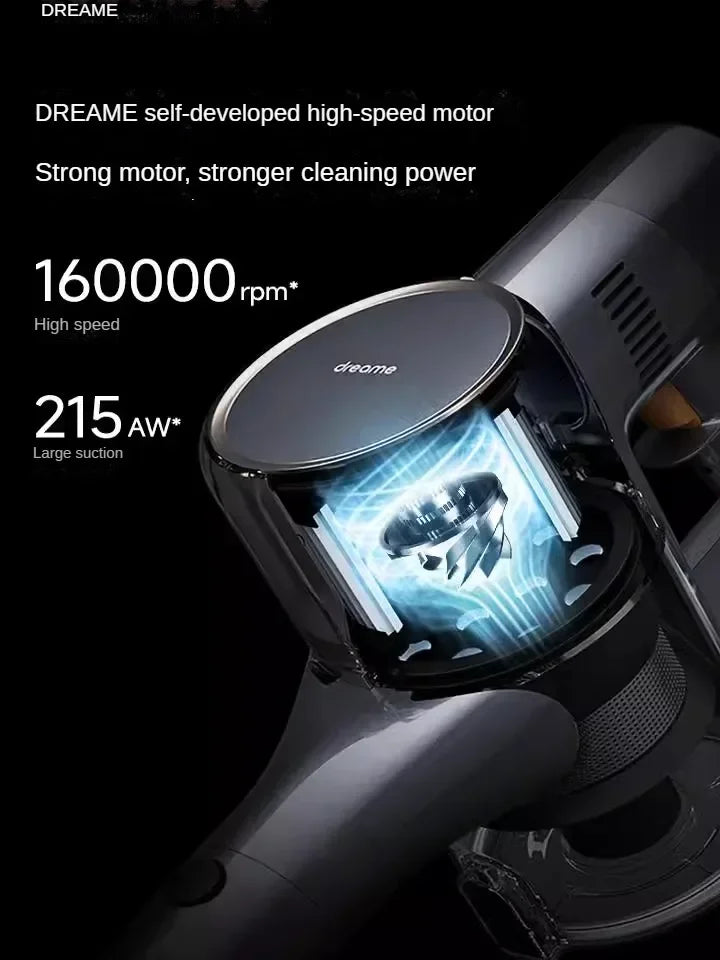 Dreame V16Pro Cordless Vacuum Cleaner Household Large Suction Green Light Dust Handheld Mite Removal Small Home Appliances
