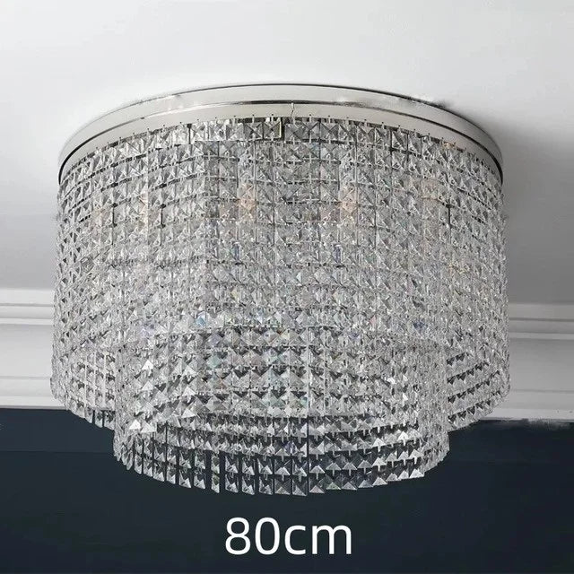 Contemporary Crystal LED Chandelier - Luxury Rectangular K9 Pendant Lamp with Personality for Dining Spaces