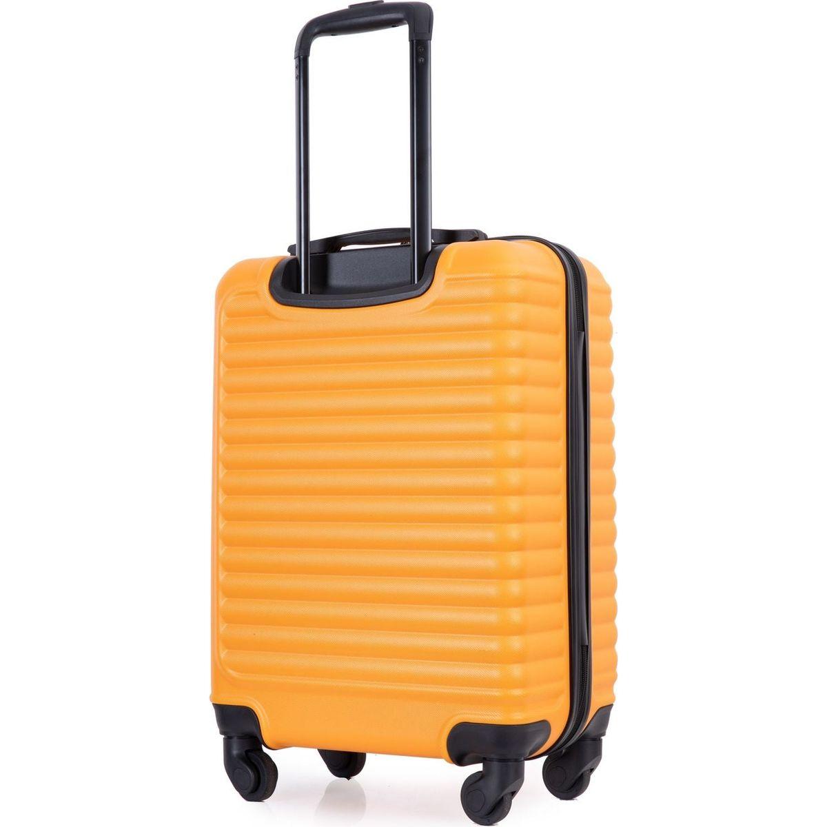 20" Carry on Luggage Lightweight Suitcase, Spinner Wheels, Orange
