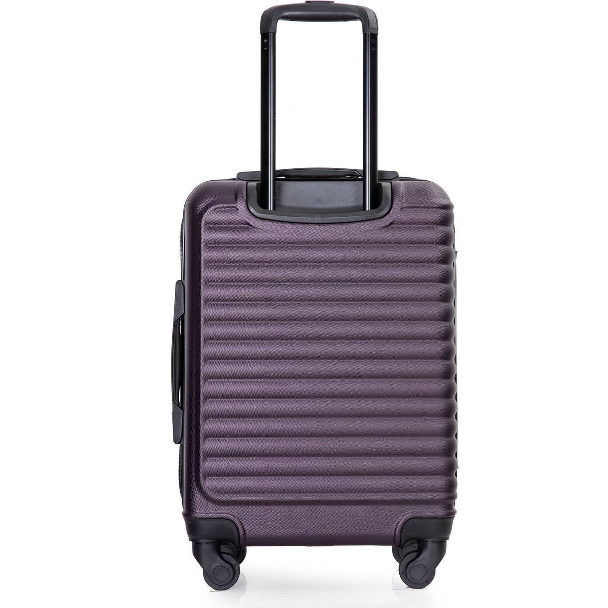 20" Carry on Luggage Lightweight Suitcase, Spinner Wheels, Purple