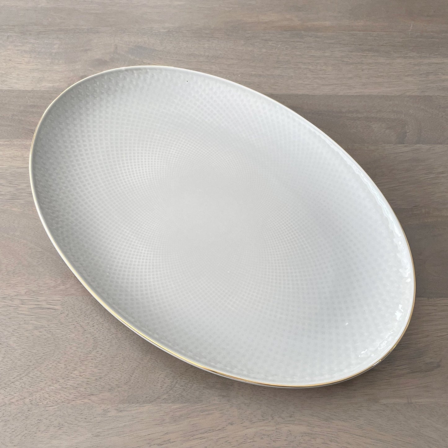 Home & Living: Camille Bone China 14" Serving Platter by Tea + Linen