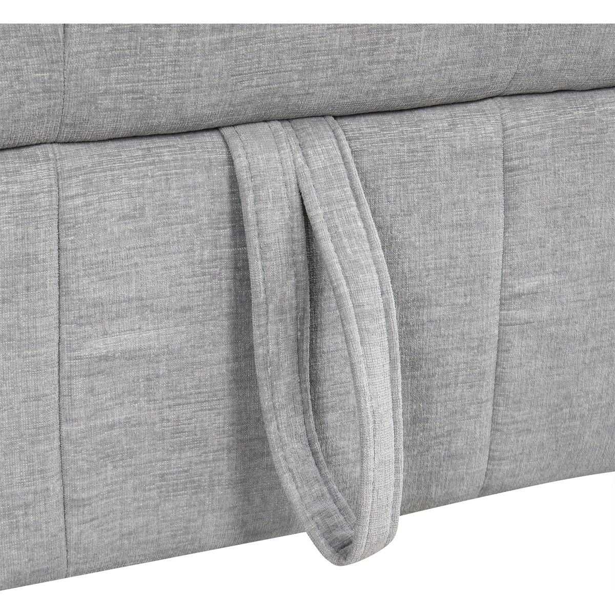 110.2' Oversized U-shaped Sofa Versatile Sectional Sofa Pull-out Sofa Bed with Double Storage Chaise Lounges and Two USB Ports for Living Room,Gray