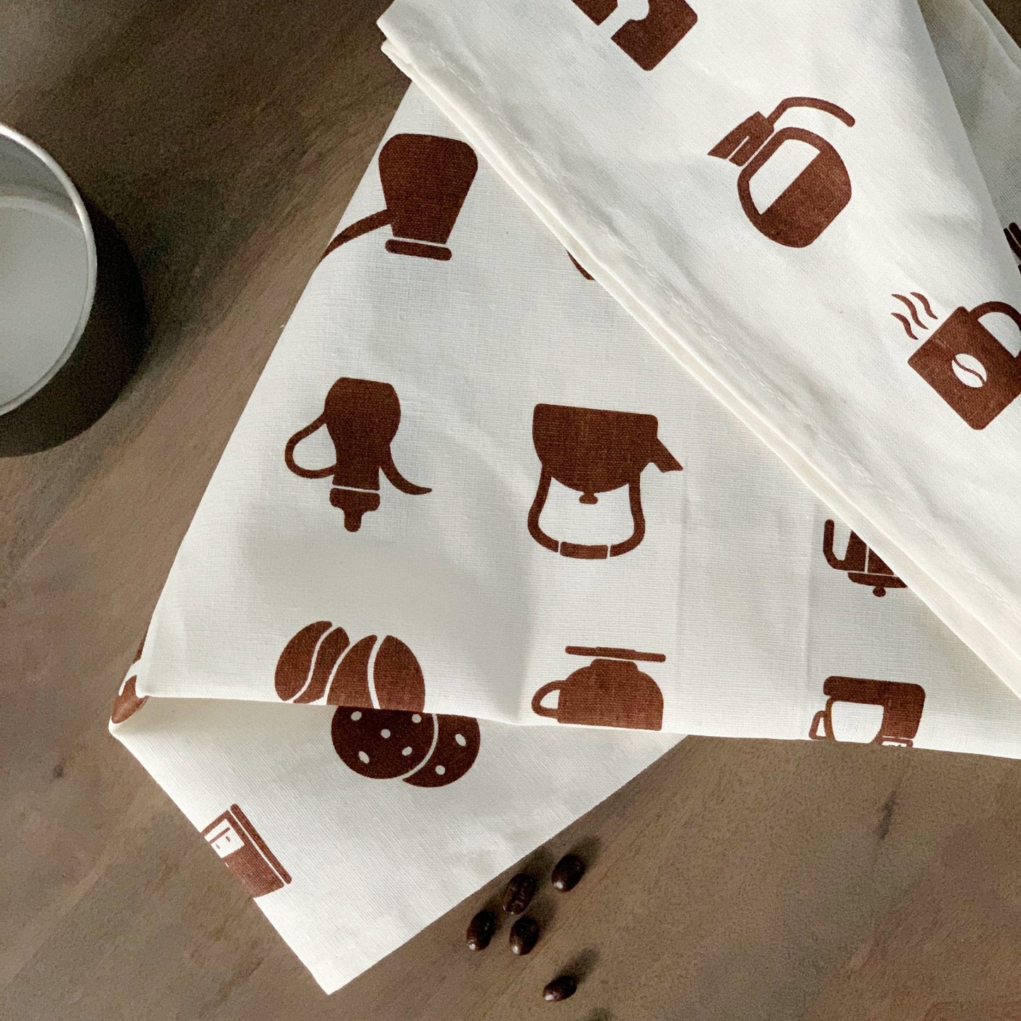 Kitchen Tools & Cookware: Coffee All the Ways Tea Towel by Tea + Linen