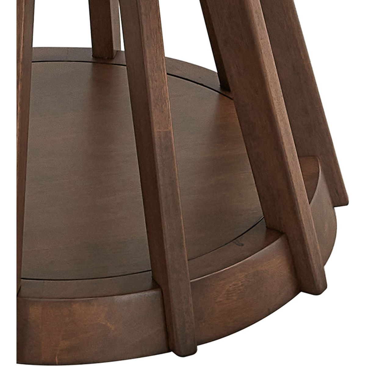 (1 Table+4 Chairs)Modern Dining Table Set of 5 pcs,Wooden Dining Table and Upholstered Chairs for Living Room,Round Kitchen Set with Sturdy Legs for Restaurant,Walnut