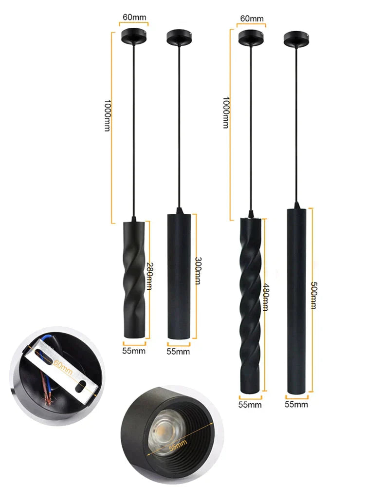Freya Dimmable Pendant Lights - Modern Elegance for Any Space