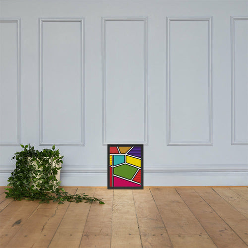 Window to the Soul Framed photo paper poster