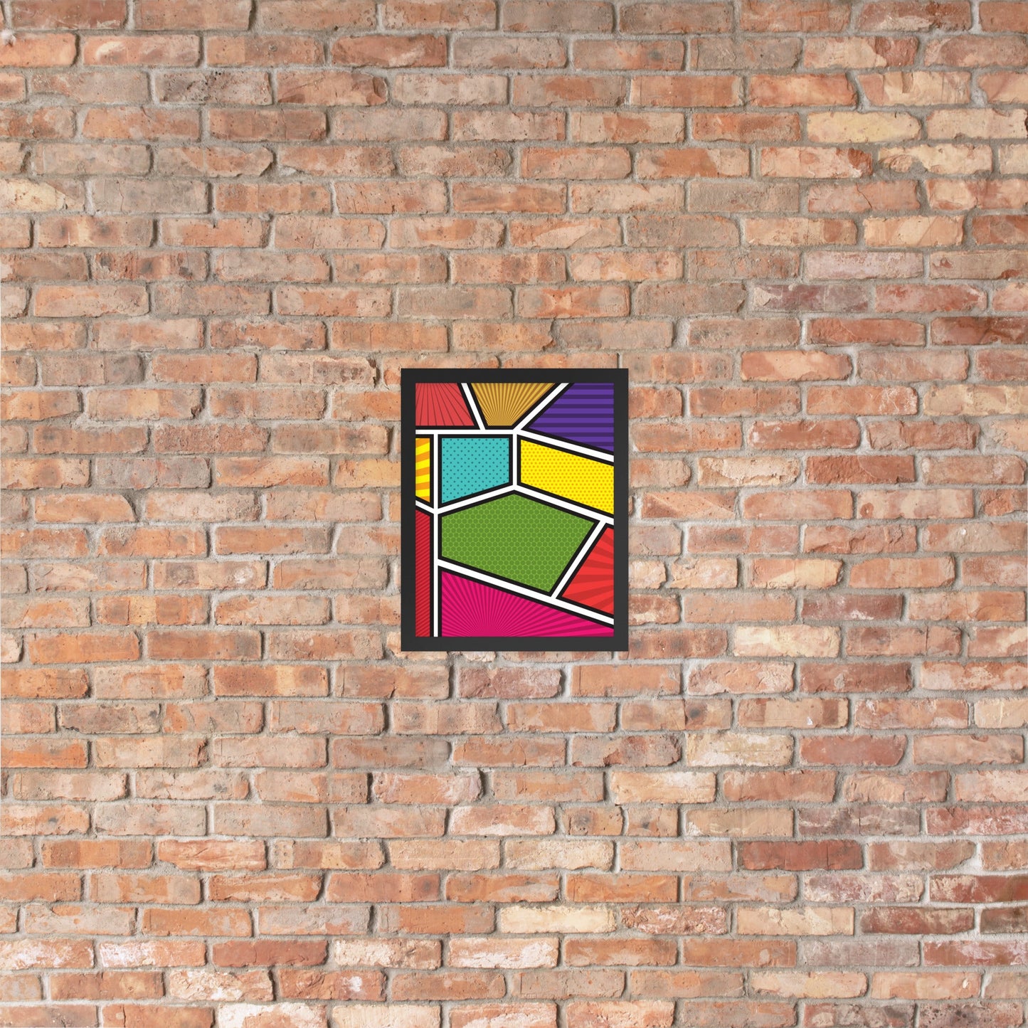 Window to the Soul Framed photo paper poster