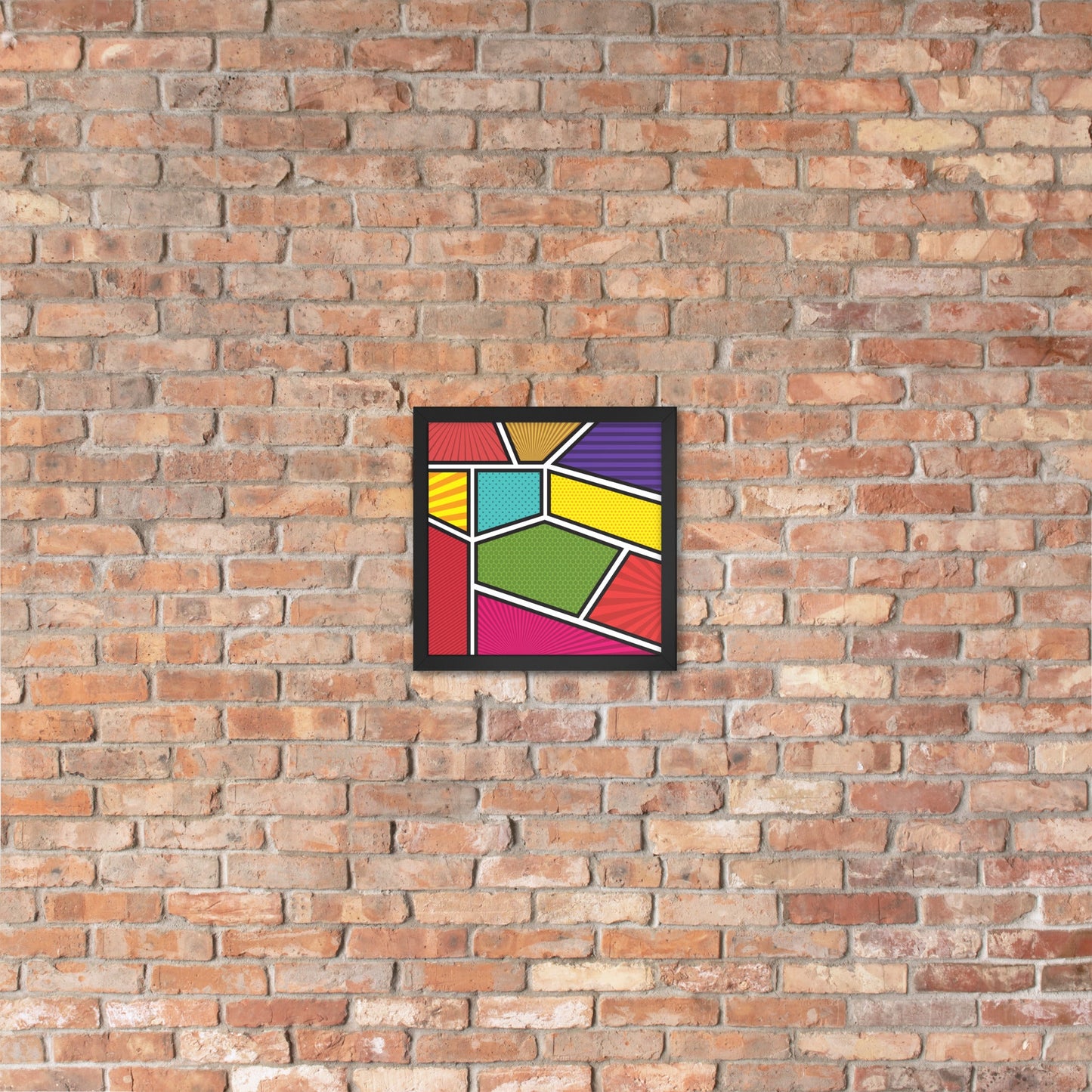 Window to the Soul Framed photo paper poster