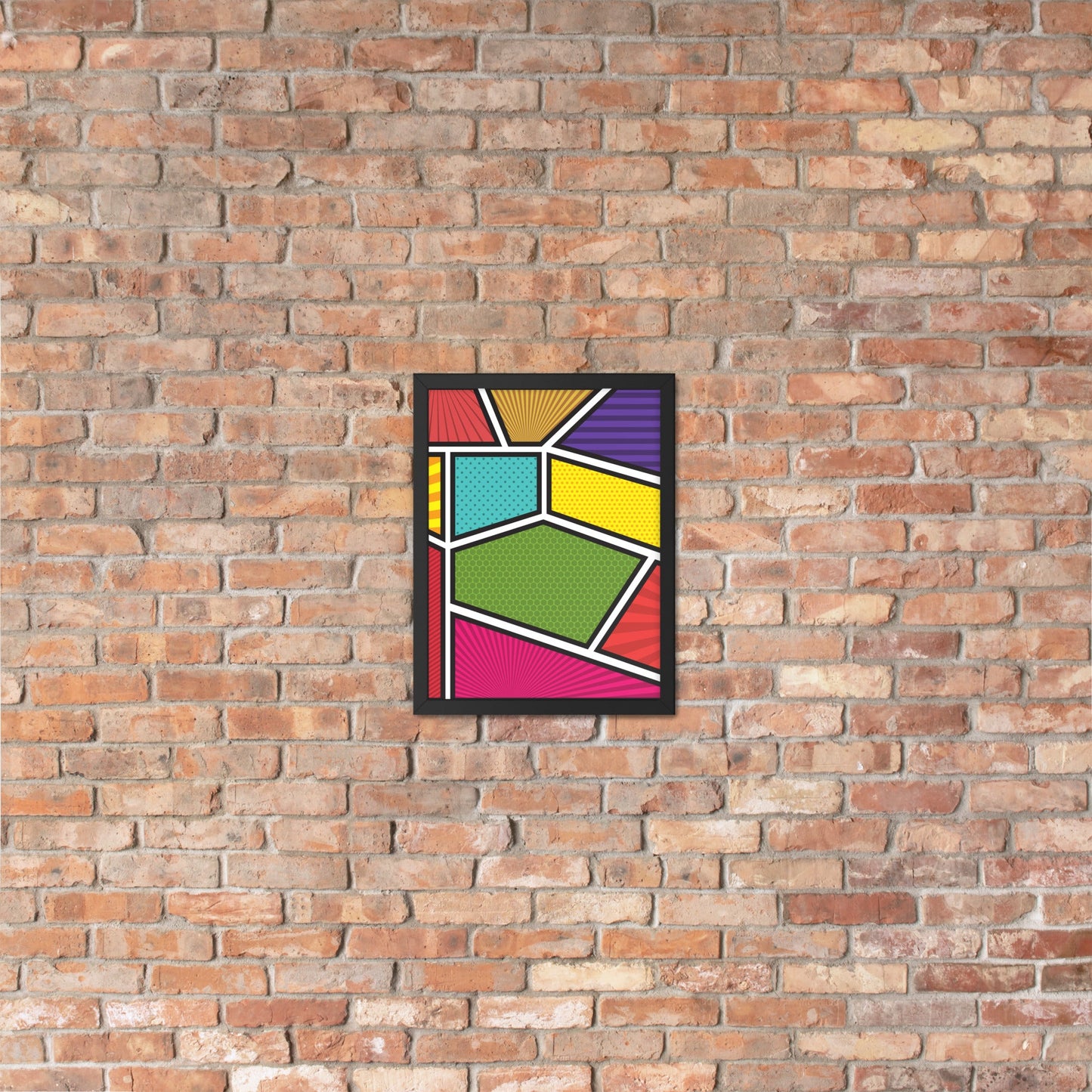 Window to the Soul Framed photo paper poster