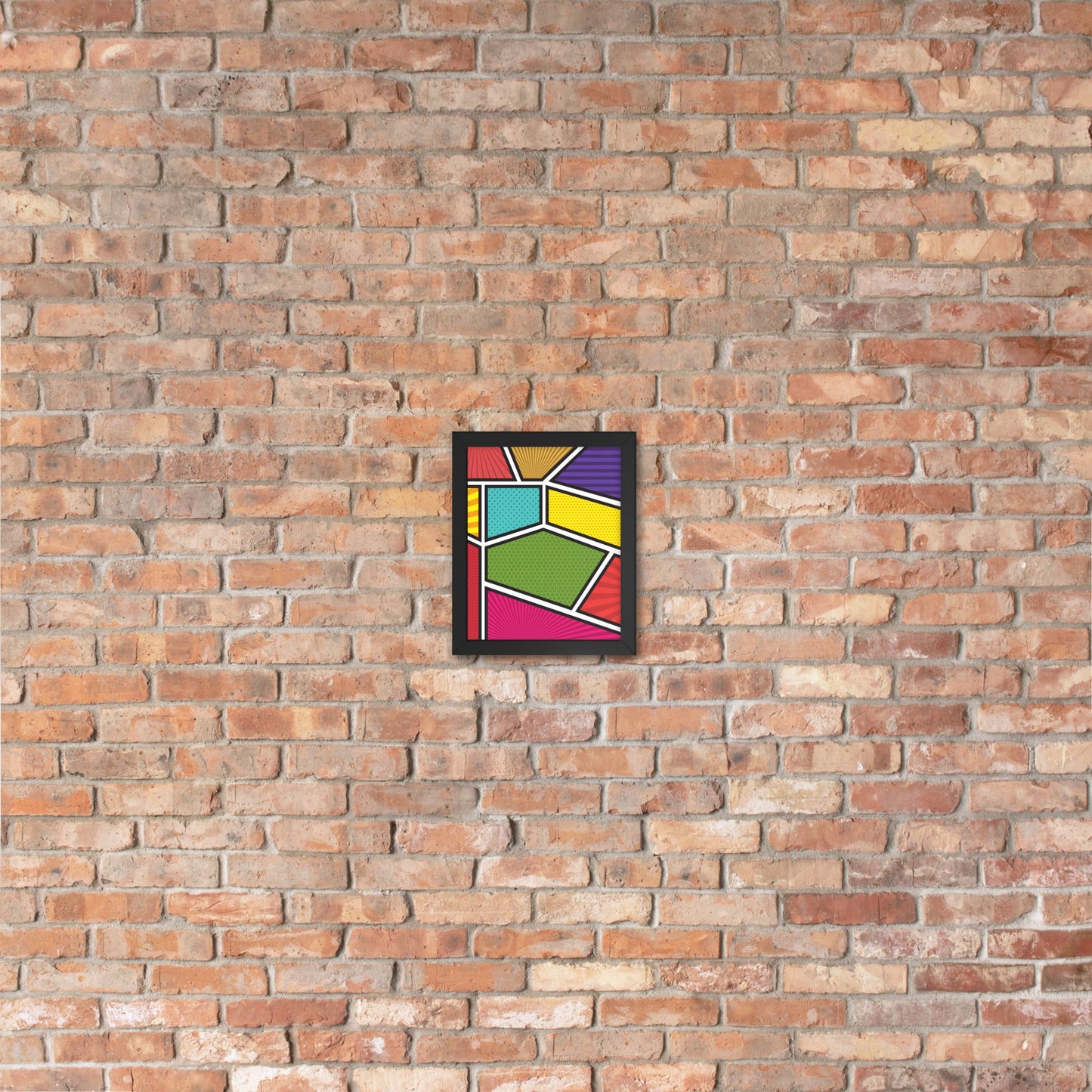 Window to the Soul Framed photo paper poster