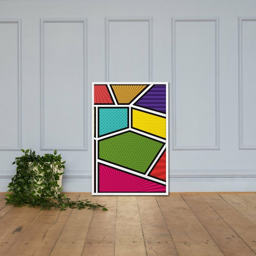 Window to the Soul Framed photo paper poster