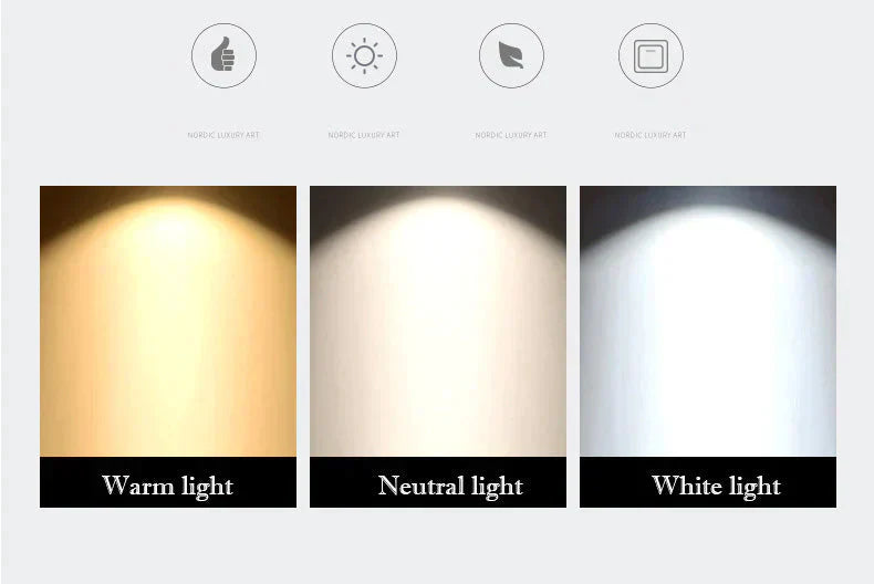 Gabrielle Modern White Circle LED Pendant Lamp