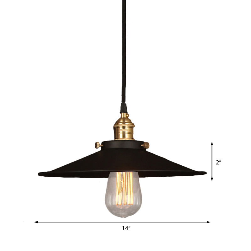 Industrial Elegance and Adjustable Illumination: The Conic Ceiling Pendant