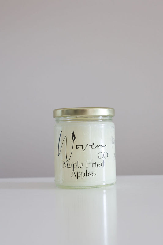 Pet Supplies: Maple Fried Apples by Woven Co. Candles