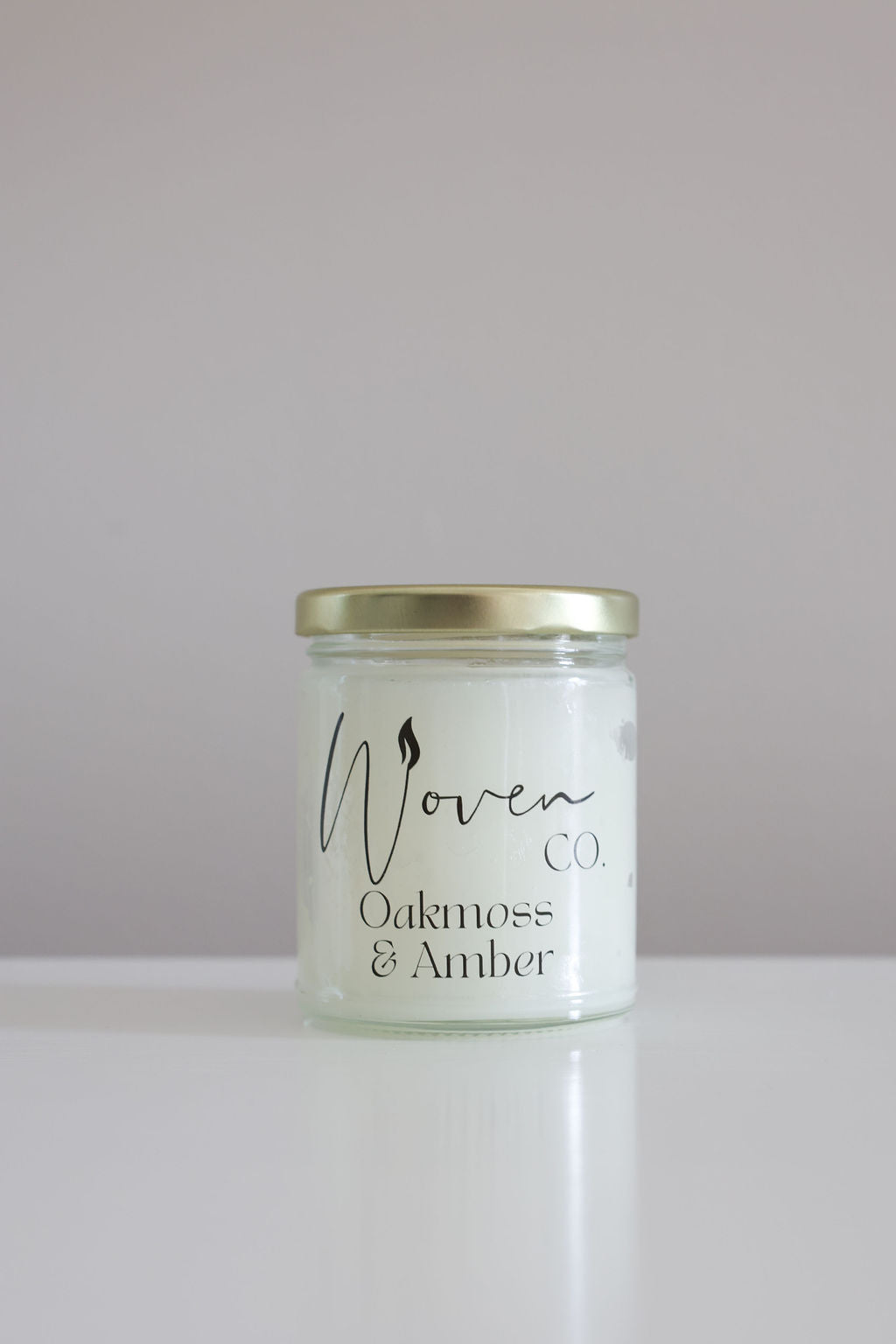 Pet Supplies: Oakmoss & Amber by Woven Co. Candles