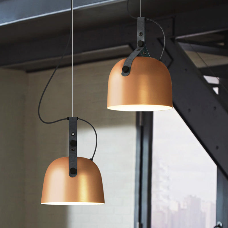 Embrace Industrial Charm and Modern Flair: The Iron Bowled Pendant Lamp
