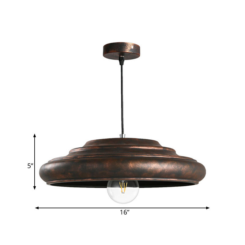 Industrial Chic: Bronze Pendant Light for a Touch of Factory Flair